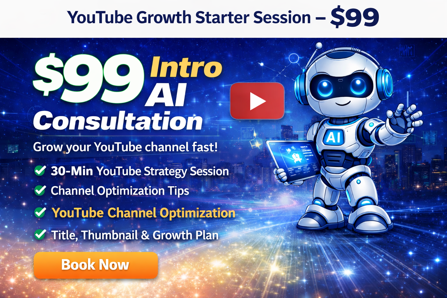 $99 Intro AI Consultation